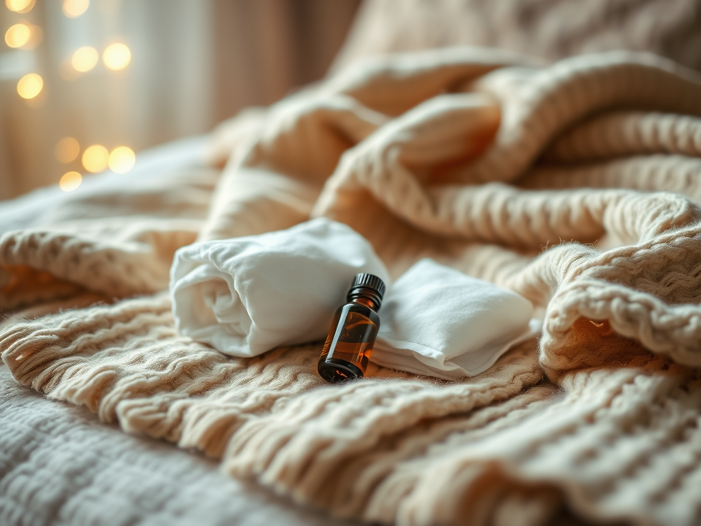 Maak een warm kompres met etherische olie voor kinderen: ideaal bij pijn en om te ontprikkelen